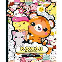 KAWAII Βιβλίο Ζωγραφικής - Ώρα για Σνακ