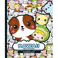 KAWAII Βιβλίο Ζωγραφικής - Χαριτωμένα Ζωάκια