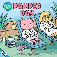 Sunny vibes: Pamper day - colouring book