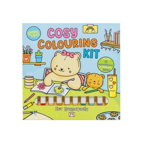 Sunny Vibes: Cosy Colouring Kit