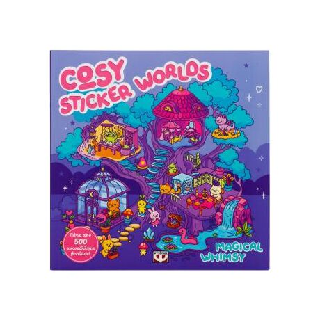 Cosy sticker worlds