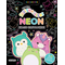 Squishmallows NEON Βιβλίο ζωγραφικής